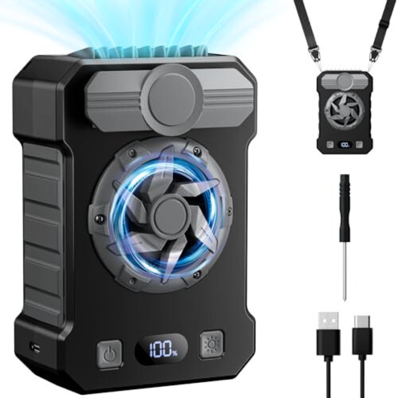3-in-1 Portable Belt Fan