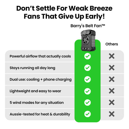 Barry's Belt Fan™
