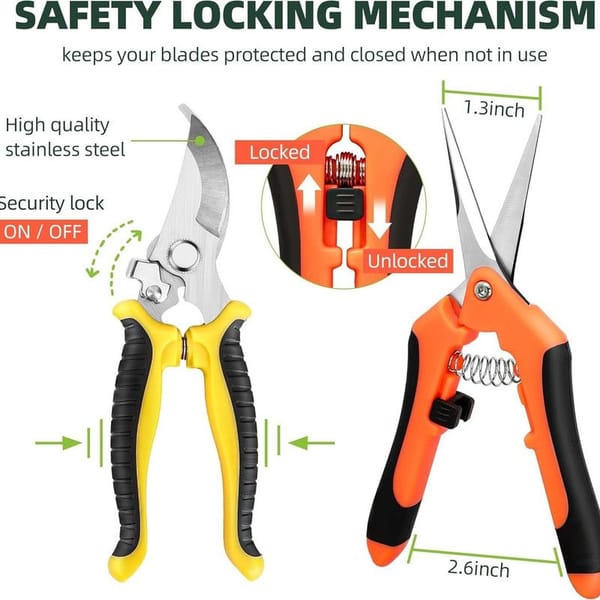 3-Pack Barry's Garden Snips