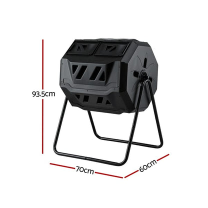 Barry's Dual-Chamber Compost Bin (160L)